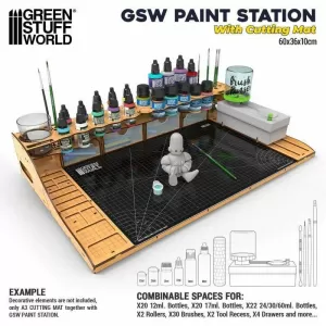PAINT STATION CON TAPETE DE CORTE