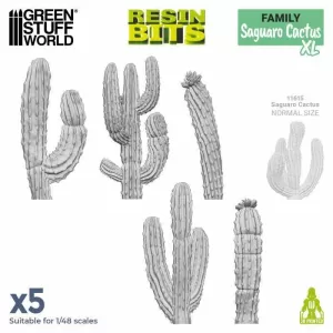 SET IMPRESO EN 3D - CACTUS SAGUARO XL