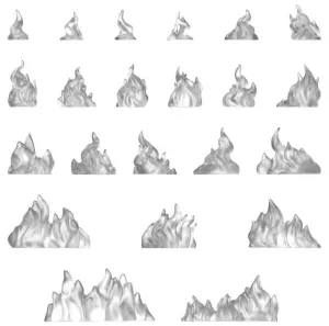 LLAMAS DE FUEGO GRANDES 1:48-1:35 LLAMAS DE FUEGO GRANDES 1:48-1:35