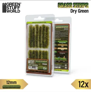 TIRAS DE CESPED 12 MM - VERDE SECO