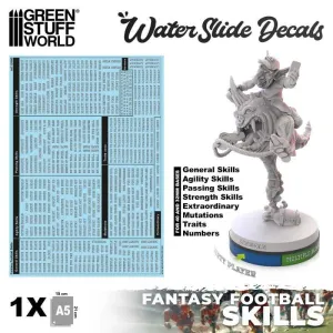 CALCAS DE HABILIDADES BLOOD BOWL COMPATIBLE