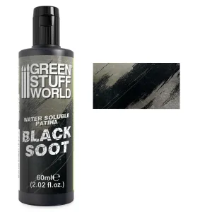PATINAS SOLUBLES AGUA BLACK SOOT 60ML