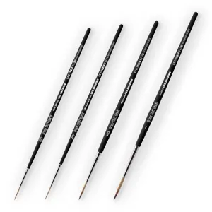 PINCELES SINTÉTICOS CEL SHADING PACK X4 PINCELES SINTÉTICOS CEL SHADING PACK X4