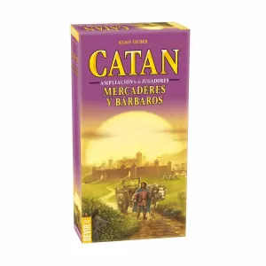 EXPANSIÓN 5-6 JUGADORES MERCADERES Y BARBAROS (EXPANSION DE COLONOS DE CATAN)