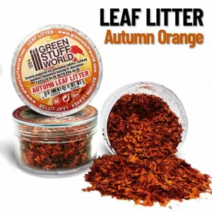 HOJAS NATURALES MODELISMO - NARANJA OTOÑO