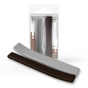 MASILLA MARRON EN ROLLO 15 CM - 6 PULGADAS CON HUECO