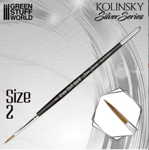 SILVER SERIES PINCEL KOLINSKY - 2 SILVER SERIES PINCEL KOLINSKY - 2