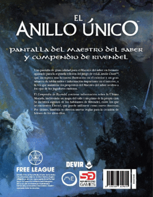 ANILLO UNICO 2ª ED.: PANTALLA + COMPENDIO DE RIVENDEL