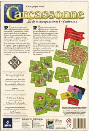 CARCASSONNE - EXPANSIONES REUNIDAS