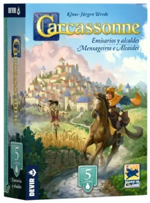 CARCASSONNE EXP. 5 - EMISARIOS Y ALCALDES CARCASSONNE EXP. 5 - EMISARIOS Y ALCALDES