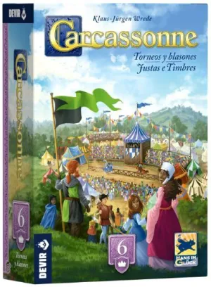 CARCASSONNE EXP. 6 - TORNEOS Y BLASONES CARCASSONNE EXP. 6 - TORNEOS Y BLASONES