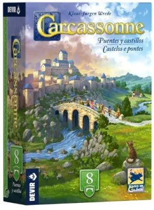 CARCASSONNE EXP. 8 - PUENTES Y CASTILLOS CARCASSONNE EXP. 8 - PUENTES Y CASTILLOS