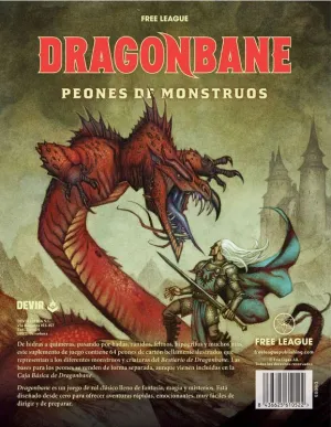 DRAGONBANE - PEONES DEL BESTIARIO + MAPA DRAGONBANE - PEONES DEL BESTIARIO + MAPA