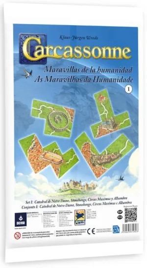 CARCASSONNE: MARAVILLAS DE LA HUMANIDAD 1