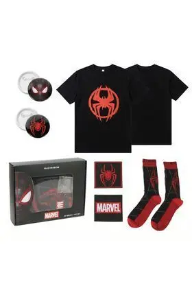 SET REGALO CON CAMISETA TALLA L MARVEL SPIDER-MAN