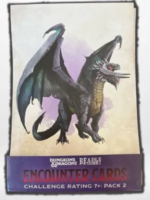 DUNGEONS & DRAGONS RPG CARTAS DE ENCUENTRO CHALLENGE RATING 7+: PACK 2 *INGLÉS*
