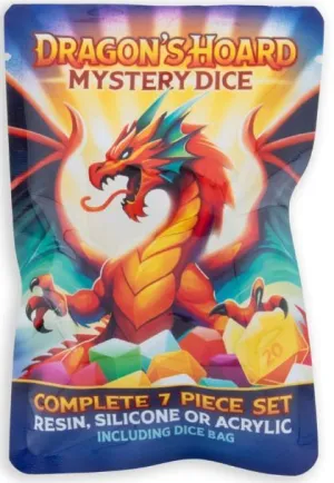 GLASSSTAFF DADOS MYTERY POUCH DRAGON'S HOARD GLASSSTAFF DADOS MYTERY POUCH DRAGON'S HOARD