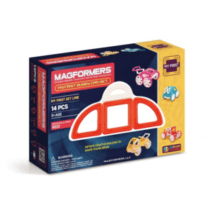 MY FIRST BUGGY CAR SET RED 14P. MAGFORMERS