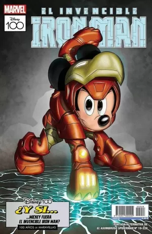 EL ASOMBROSO SPIDERMAN 19 (PORTADA ALTERNATIVA DISNEY 100 - EL INVENCIBLE IRONMAN)