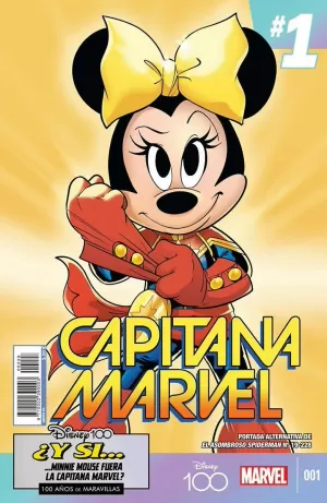 EL ASOMBROSO SPIDERMAN 19 (DISNEY 100 PORTADA ALTERNATIVA B - CAPITANA MARVEL) EL ASOMBROSO SPIDERMAN 19 (DISNEY 100 PORTADA ALTERNATIVA B - CAPITANA MARVEL)