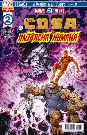 MARVEL 2 EN 1. LA COSA Y LA ANTORCHA HUMANA 05