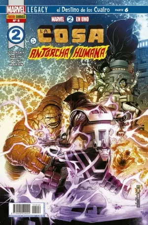 MARVEL 2 EN 1. LA COSA Y LA ANTORCHA HUMANA 06