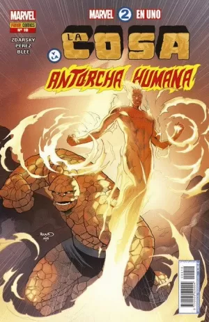 MARVEL 2 EN 1. LA COSA Y LA ANTORCHA HUMANA 10