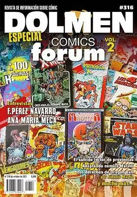 DOLMEN 16 (316). ESPECIAL CÓMICS FORUM (SEGUNDA PARTE)