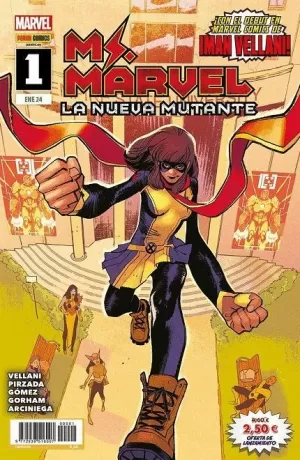MS MARVEL: LA NUEVA MUTANTE 01 MS MARVEL: LA NUEVA MUTANTE 01