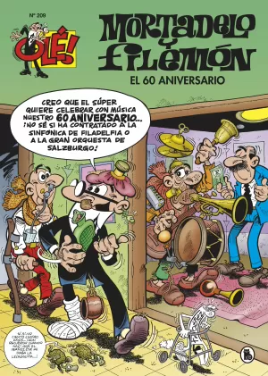 OLE MORTADELO 209: EL 60 ANIVERSARIO