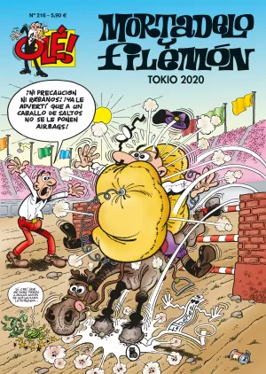 OLÉ MORTADELO Y FILEMÓN 216: TOKIO 2020