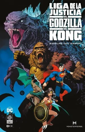 LIGA DE LA JUSTICIA VS. GODZILLA VS. KONG