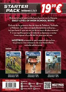 PACK DAILY LIVES OF HIGH-SCHOOL BOYS