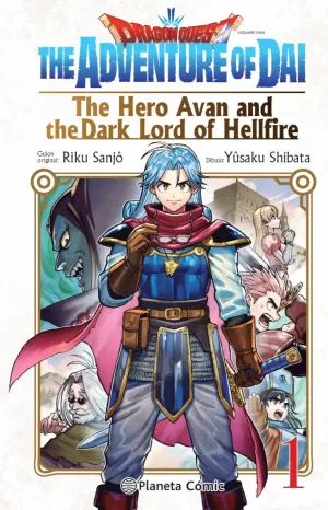 DRAGON QUEST 01: THE HERO AVAN AND THE DARK LORD OF HELLFIRE
