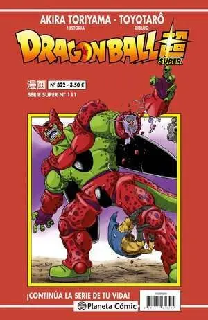 DRAGON BALL SÚPER SERIE ROJA 322