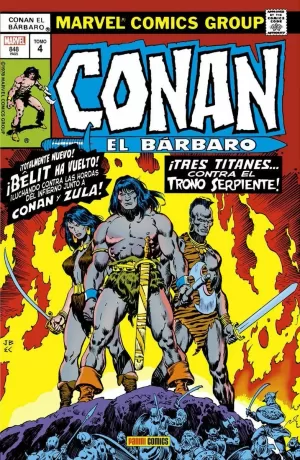 CONAN EL BÁRBARO 04: ¡TRES TITANES CONTRA EL TRONO SERPIENTE!