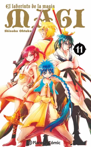 MAGI EL LABERINTO DE LA MAGIA 11