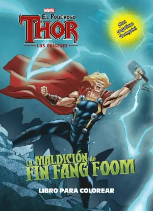 THOR. LOS ORIGENES. LIBRO PARA COLOREAR