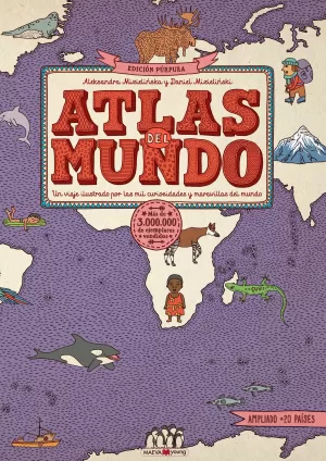 ATLAS DEL MUNDO. EDICIÓN PURPURA