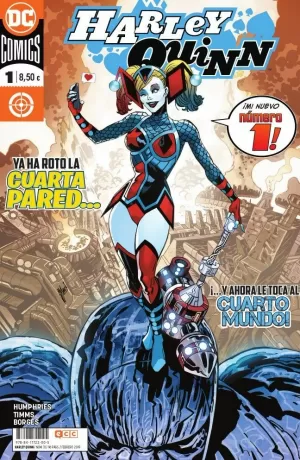 HARLEY QUINN 31 (01) YA HA ROTO LA CUARTA PARED...