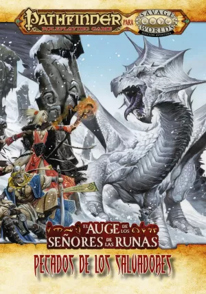 PECADOS DE LOS SALVADORES SAVAGE WORLDS PATHFINDER EL AUGE DE LOS SEÑORES DE LAS RUNAS