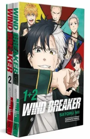 PACK WIND BREAKER 01 + WIND BREAKER 02 (EDICIÓN ESPECIAL ANIME) PACK WIND BREAKER 01 + WIND BREAKER 02 (EDICIÓN ESPECIAL ANIME)