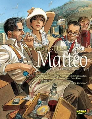 MATTEO. TERCERA ÉPOCA (AGOSTO DE 1936) MATTEO. TERCERA ÉPOCA (AGOSTO DE 1936)