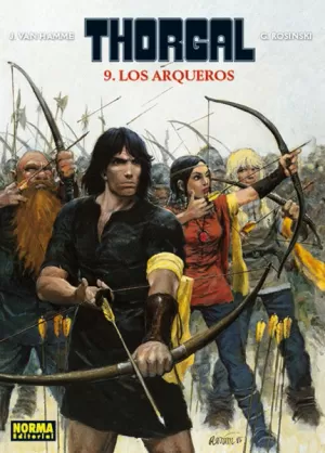 THORGAL 09: LOS ARQUEROS (CARTONÉ)