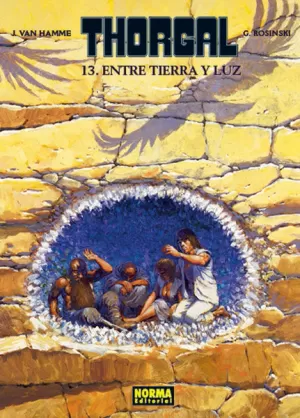 THORGAL 13: ENTRE TIERRA Y LUZ (CARTONÉ)