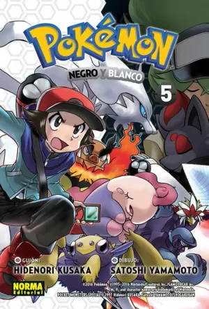 POKÉMON 30 NEGRO Y BLANCO 05