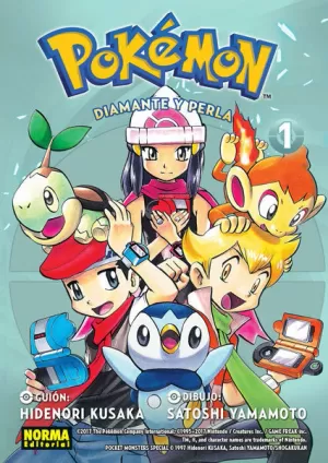 POKÉMON 17 DIAMANTE Y PERLA 01