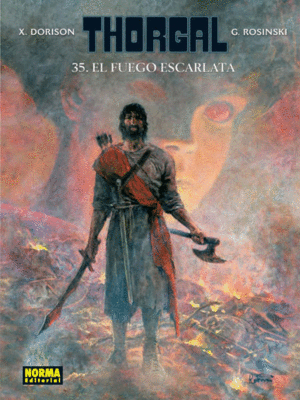 THORGAL 35: EL FUEGO ESCARLATA (CARTONÉ)