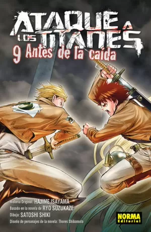 ATAQUE A LOS TITANES. 09 ANTES DE LA CAIDA