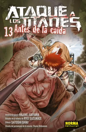 ATAQUE A LOS TITANES. 13 ANTES DE LA CAÍDA
